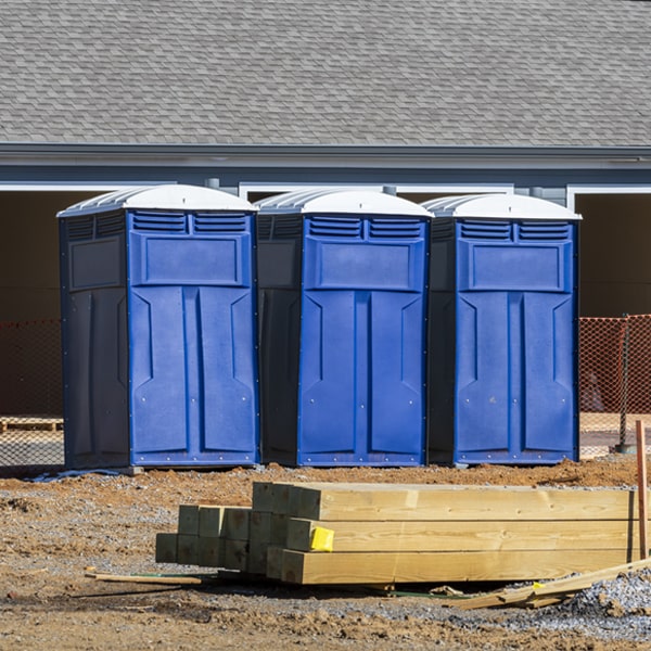 do you offer hand sanitizer dispensers inside the portable toilets in Harriman